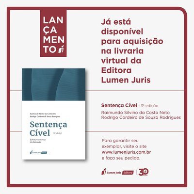 Juiz do TJDFT lança livro sobre elaboração de sentença cível