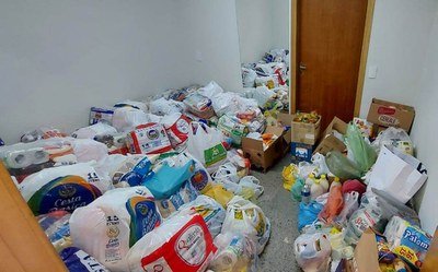 Campanha da VIJ-DF arrecada mais de 4 toneladas de alimentos