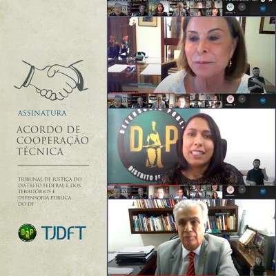 TJDFT e DPDF firmam parceria para fomentar conciliações de família