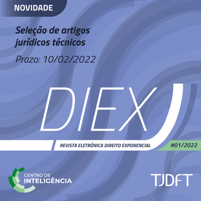 Centro de Inteligência da Justiça do DF seleciona artigos para nova revista eletrônica do TJDFT