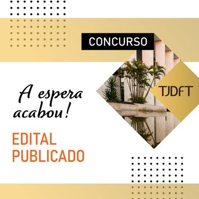 Inscrições abertas para o concurso público do TJDFT