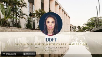 Nova Juíza de Direito Substituta de 2º Grau do TJDFT toma posse nesta sexta-feira, 18/2,Nova Juíza de Direito Substituta de 2º Grau do TJDFT toma posse nesta sexta-feira, 18/2