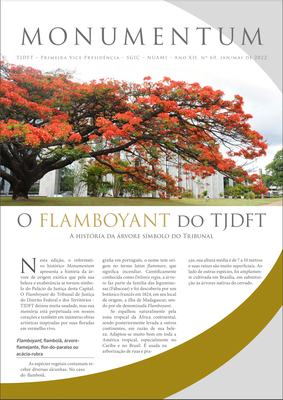 Dia da Memória do Judiciário: história do Flamboyant é destaque no informativo Monumentum