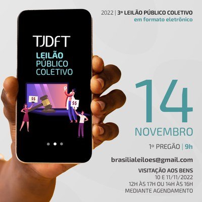TJDFT promove 3º Leilão Público Coletivo de 2022 na próxima segunda-feira