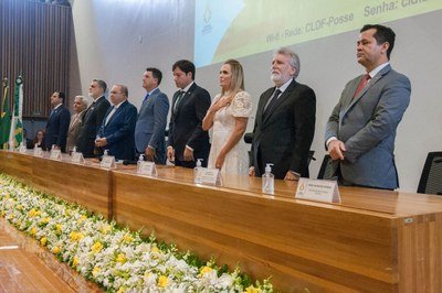 Presidente do TJDFT participa da posse do Governador do DF