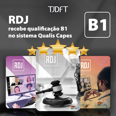 Revista de Doutrina Jurídica do TJDFT recebe qualificação B1 no sistema Qualis Capes