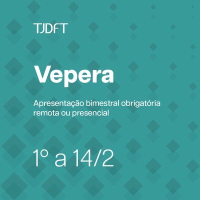 Vepera convoca apenados para apresentação bimestral obrigatória de fevereiro