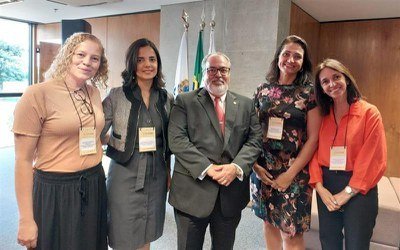 Diretoria da Escola do TJDFT prestigia lançamento da Rede Nacional de Escolas Judiciais e da Magistratura