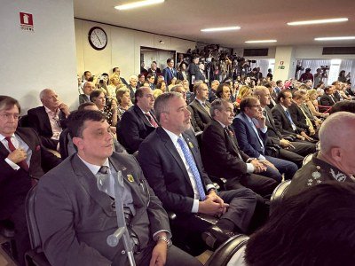 Juiz Auxiliar da Presidência do TJDFT prestigia posse do novo Presidente do STM