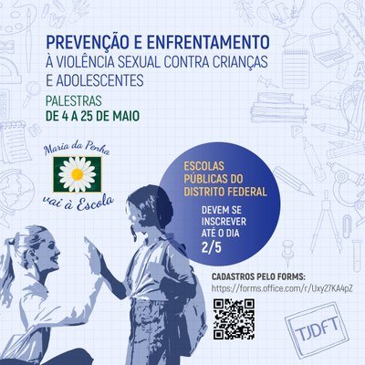 TJDFT realiza palestras sobre prevenção e combate à violência sexual contra crianças e adolescentes