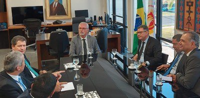 Presidente do TJDFT discute projetos em parceria com a Secretaria de Segurança Pública do DF