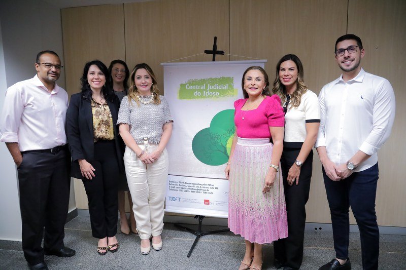 Central Judicial da Pessoa Idosa do TJDFT recebe Comitiva do TJAM