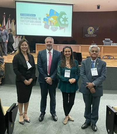 TJDFT participa da 1ª Conferência Internacional de Sustentabilidade do Poder Judiciário